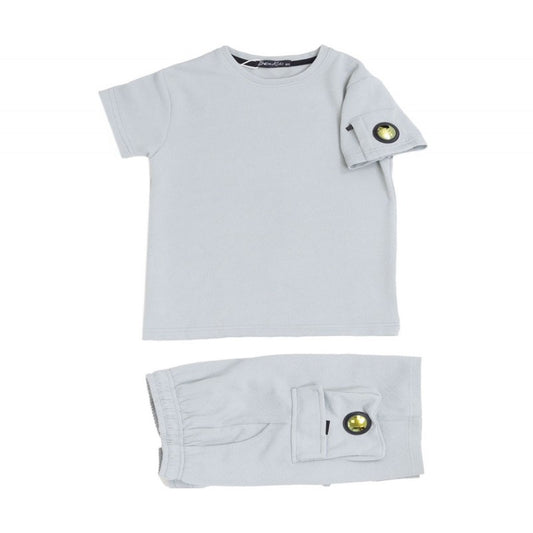 Island Grey Boys Short set 4-14 Years