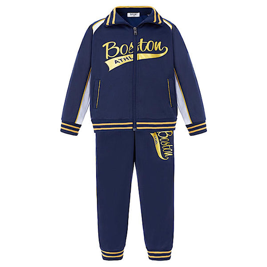 Navy/Gold Boston Tracksuit 4-14 Years